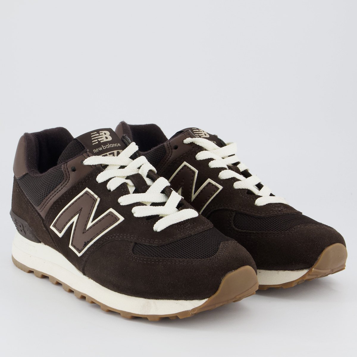 Tênis New Balance 574 V 2 Feminino Marrom Marrom 2