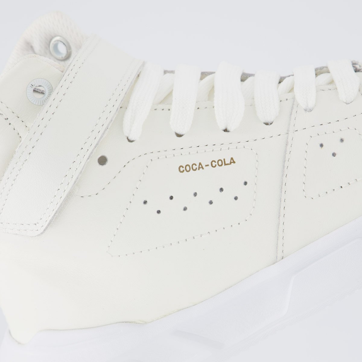 Tênis Coca Cola Soho Leather I Feminino Branco Branco 7