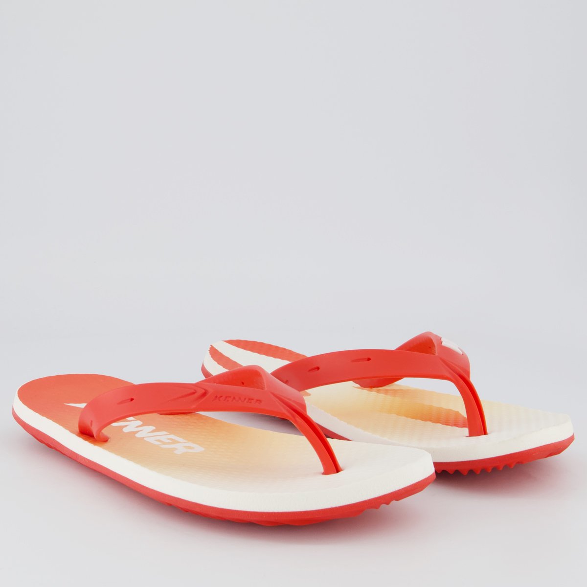 Chinelo Kenner Summer Clean Laranja Laranja 3