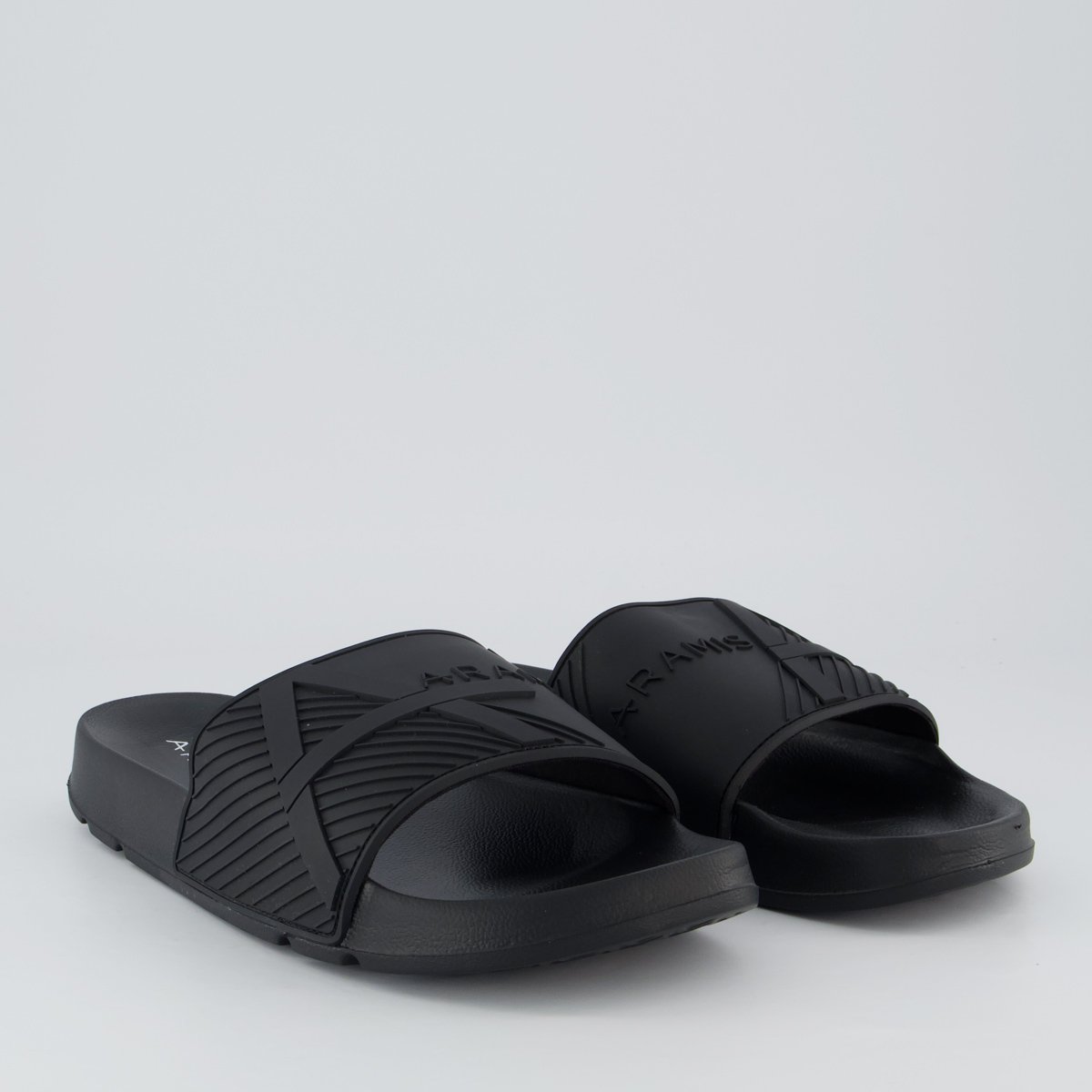 Chinelo Aramis Slide Preto Preto 3
