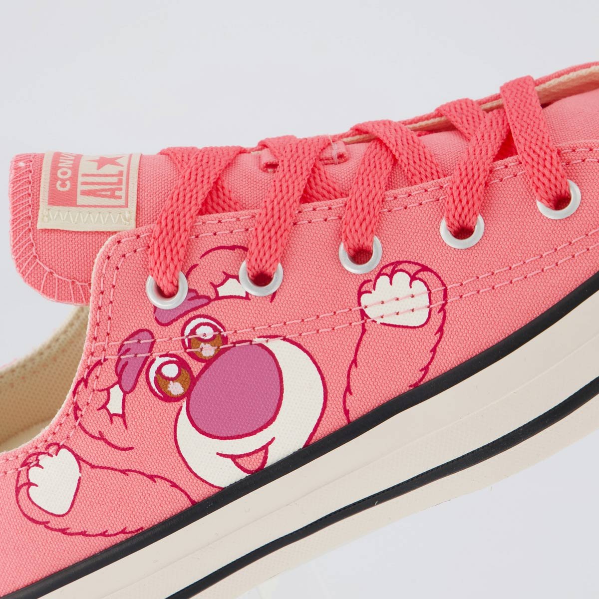 Tênis Converse All Star Chuck Taylor Juvenil Branco e Rosa Branco/Rosa 7