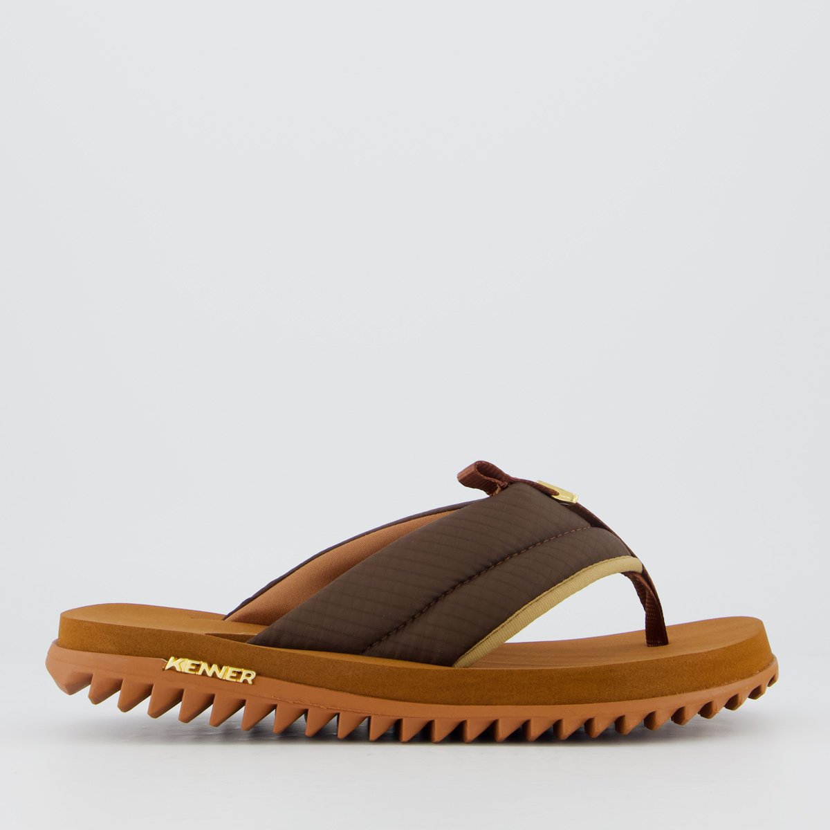 Chinelo Kenner Kivah Comfy Marrom Marrom 2