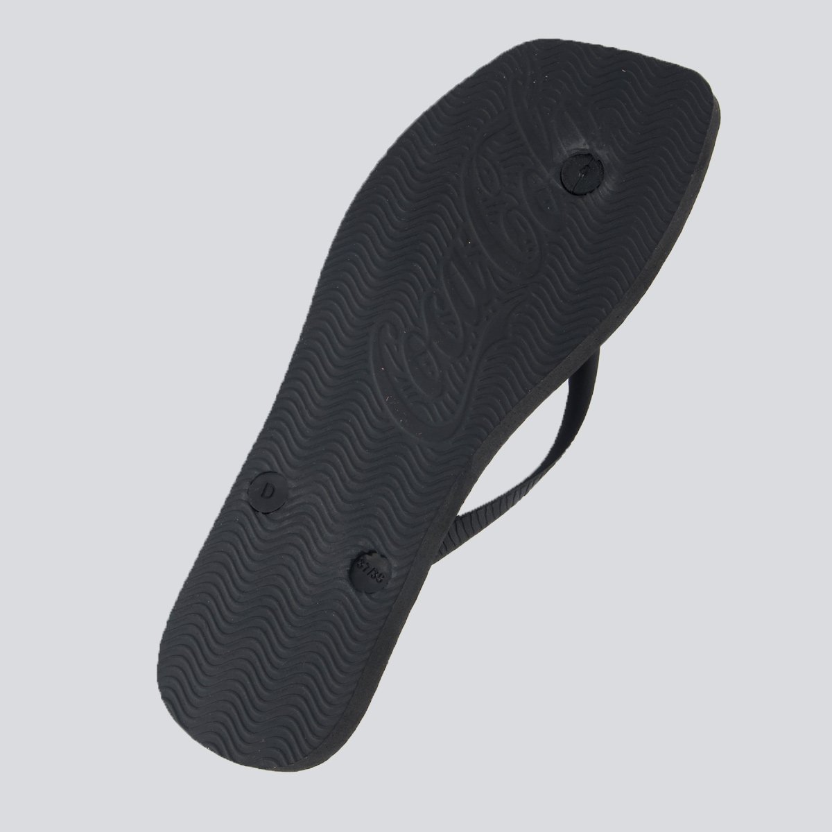 Chinelo Coca Cola Square Imola Feminino Preto Preto 5