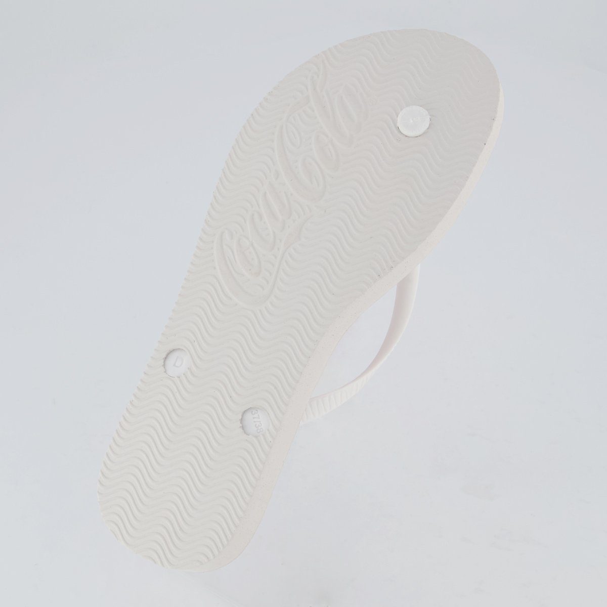 Chinelo Coca Cola Marina Bay Feminino Branco Branco 5
