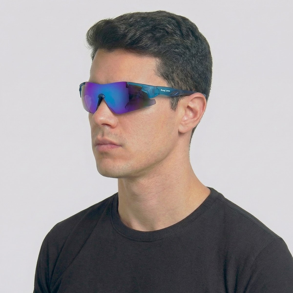 Óculos de Sol Hang Loose Sport C6 Azul Claro Azul 4