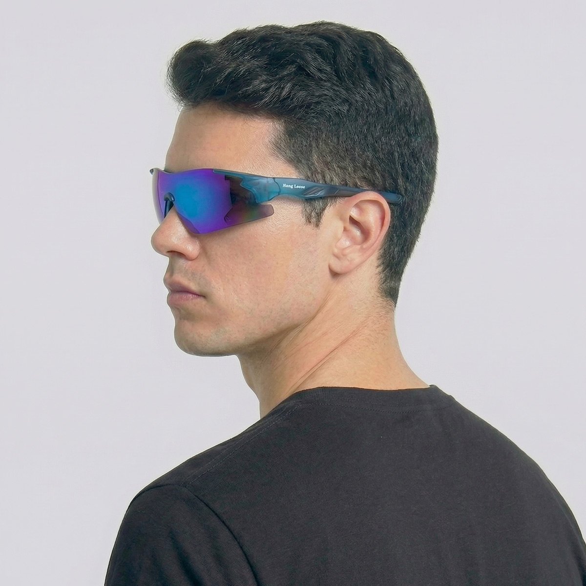 Óculos de Sol Hang Loose Sport C6 Azul Claro Azul 6