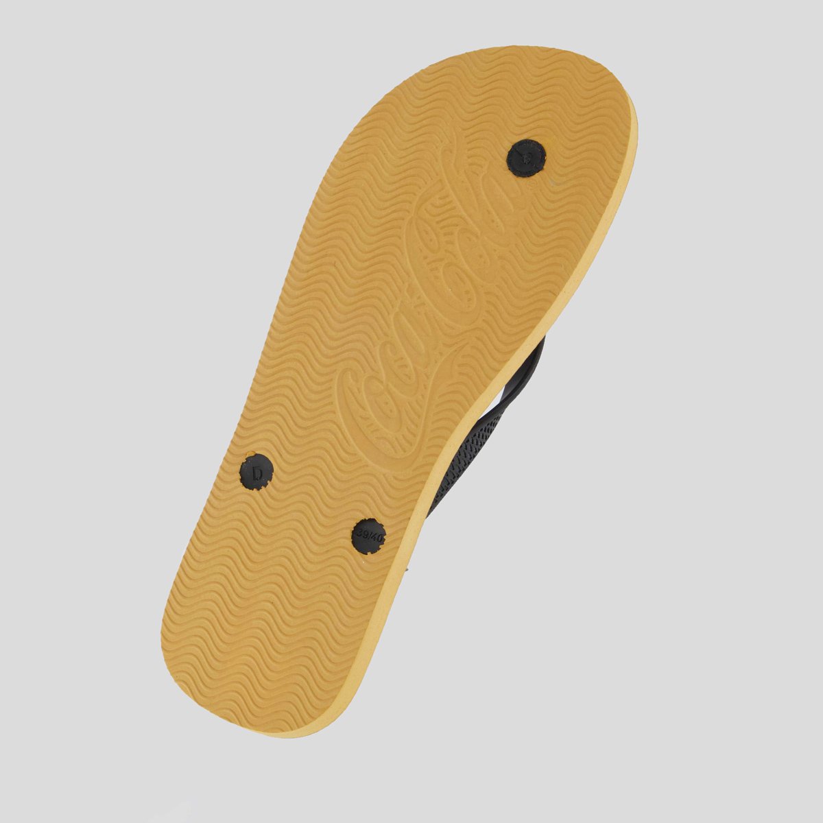 Chinelo Coca Cola Wood Bottle Caramelo e Preto Preto 5