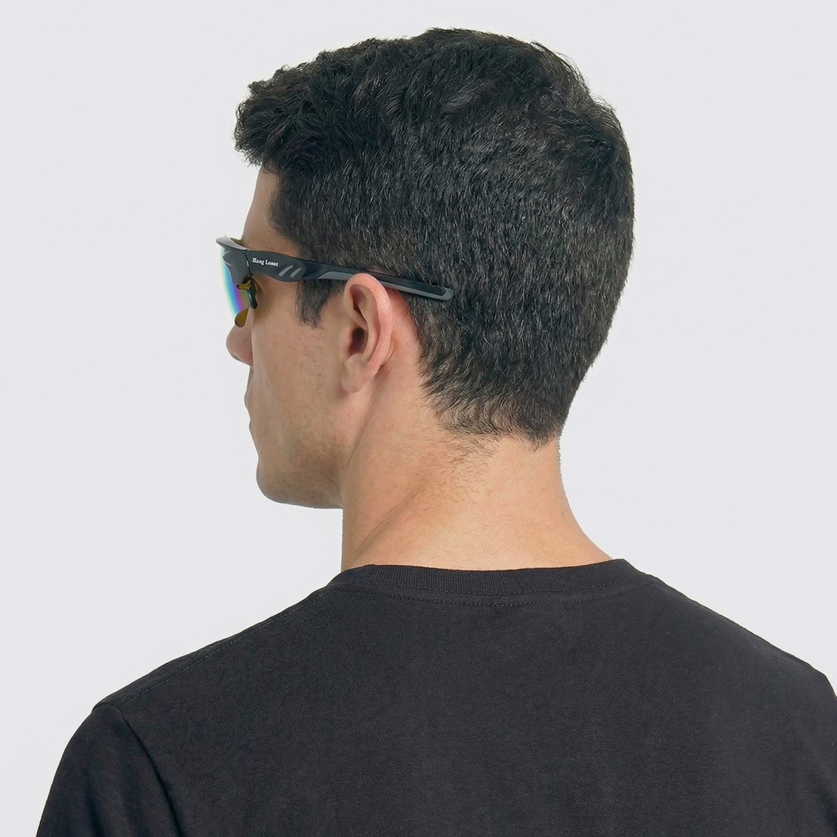 Óculos de Sol Hang Loose Sport C6 Cinza e Preto Preto 6