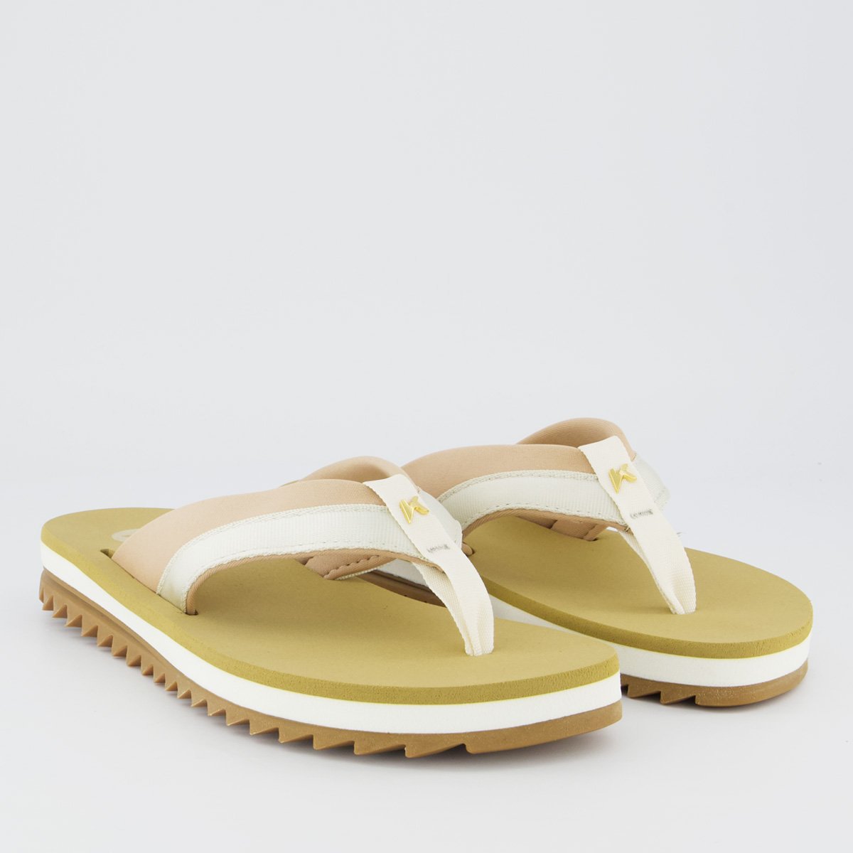 Chinelo Kenner Kyra Duo Bege Bege 3