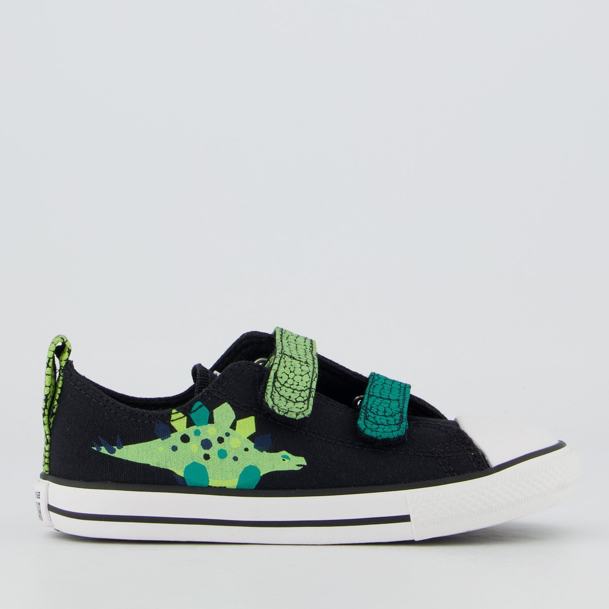 Tênis Converse All Star Chuck Taylor 2V Infantil Preto e Verde