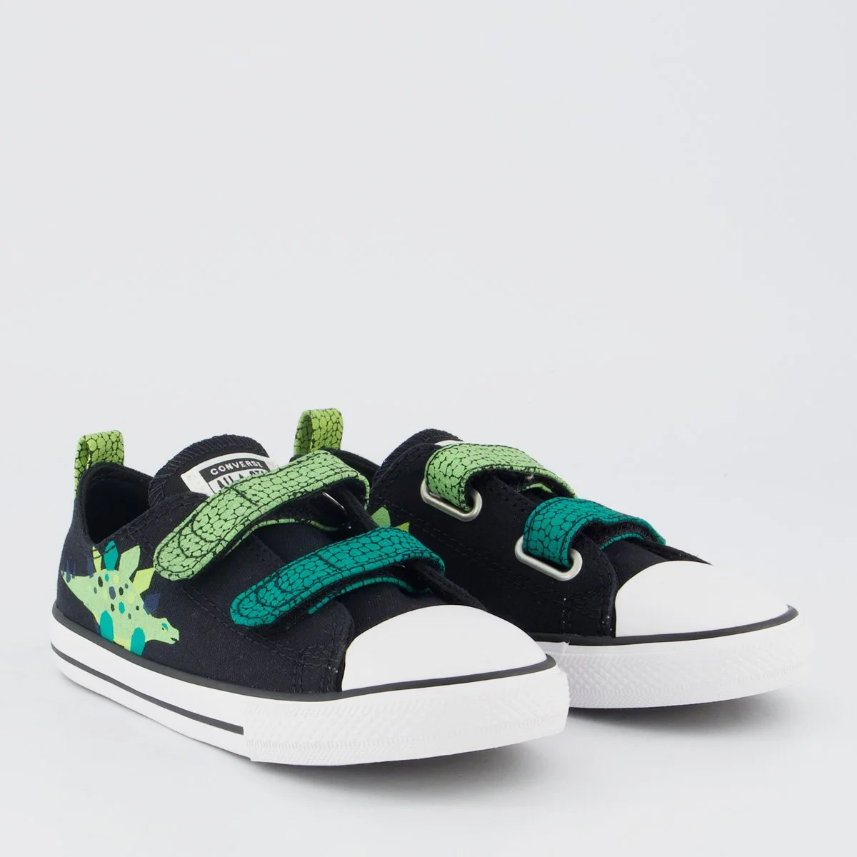 Tênis Converse All Star Chuck Taylor 2V Infantil Preto e Verde Preto/Verde 2