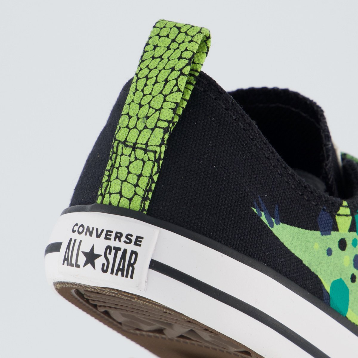 Tênis Converse All Star Chuck Taylor 2V Infantil Preto e Verde Preto/Verde 6