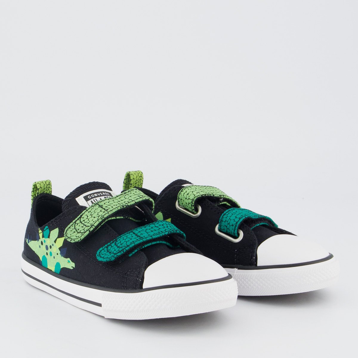 Tênis Converse All Star Chuck Taylor 2V Infantil Preto e Verde Preto/Verde 2