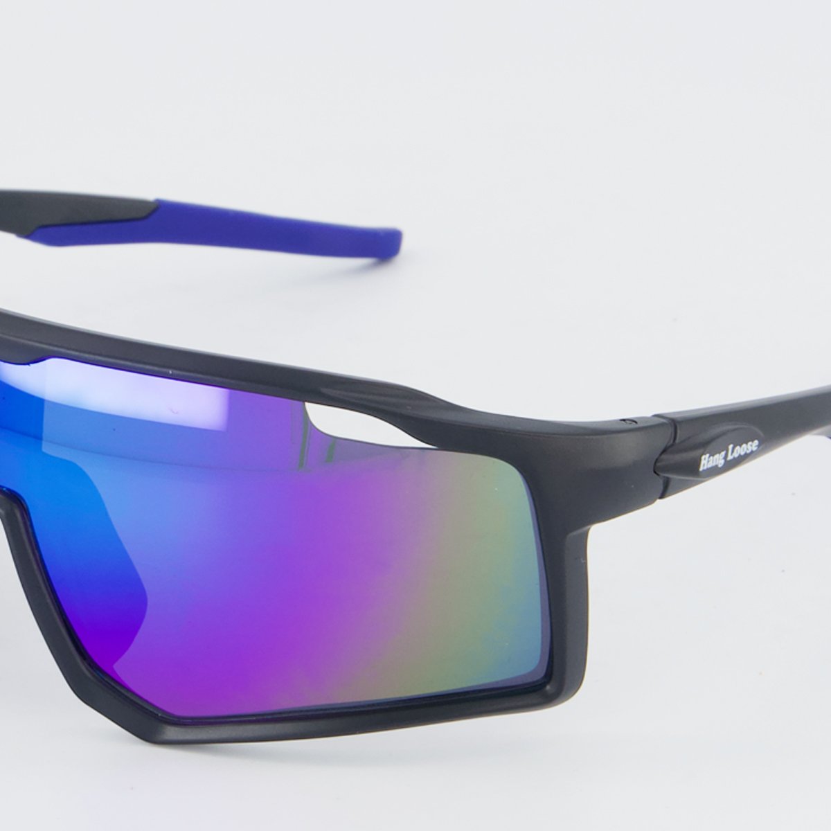 Óculos de Sol Hang Loose Sport C1 Preto e Azul Preto 3