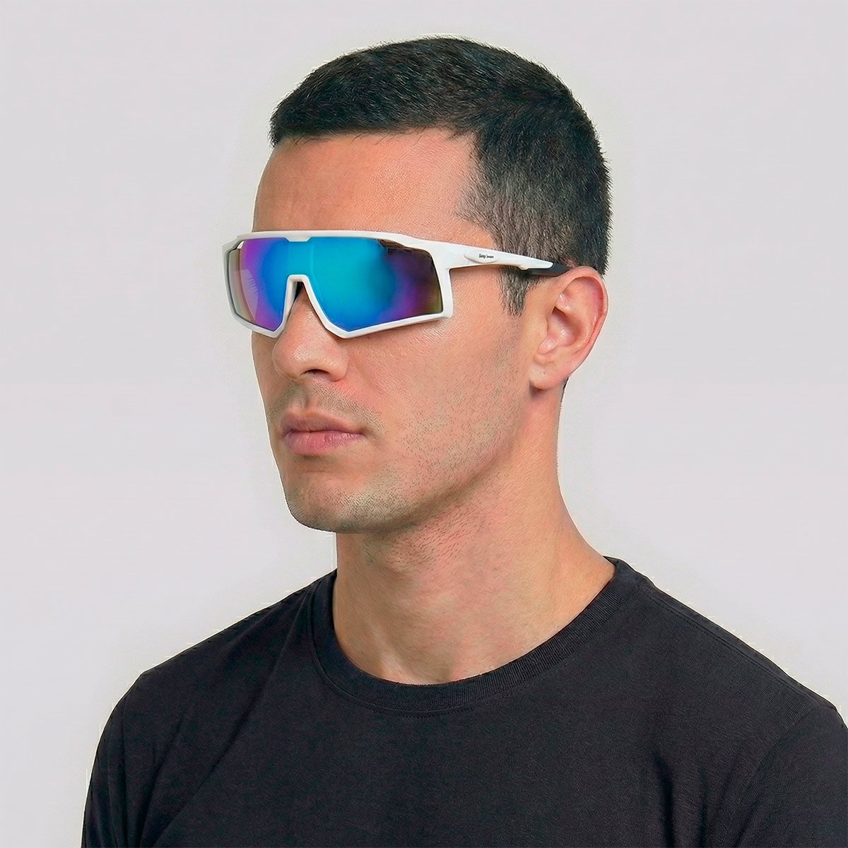 Óculos de Sol Hang Loose Sport C1 Branco Branco 4