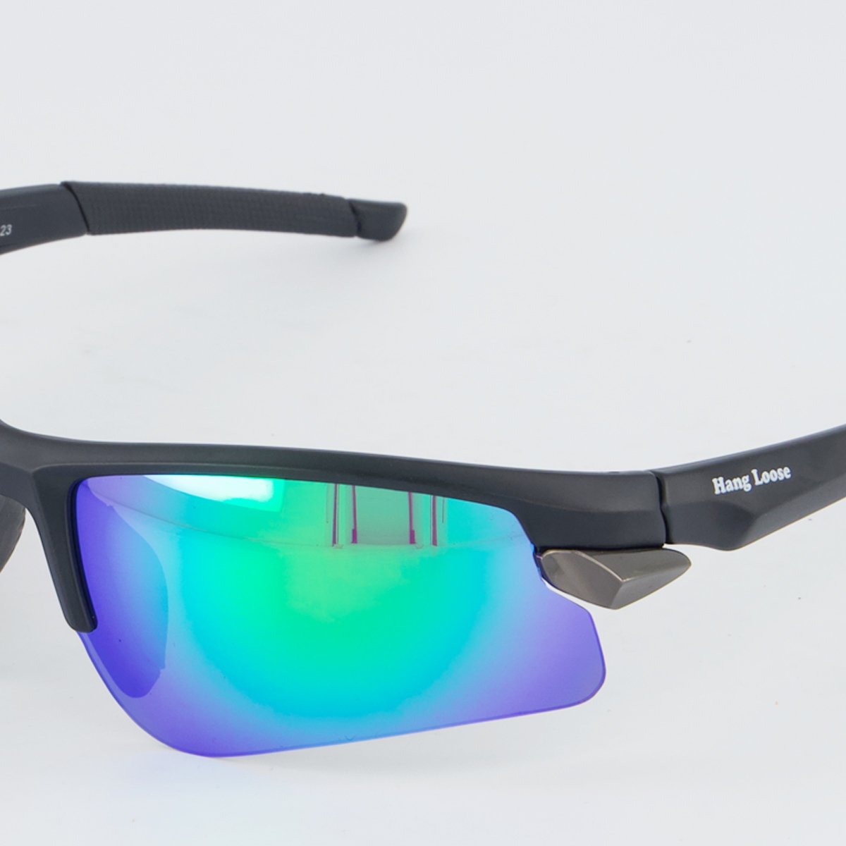 Óculos de Sol Hang Loose Colors C9 Preto e Azul Preto 3