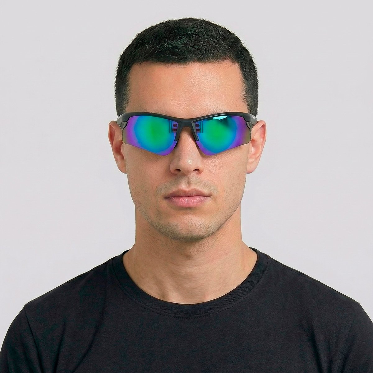 Óculos de Sol Hang Loose Colors C9 Preto e Azul Preto 5