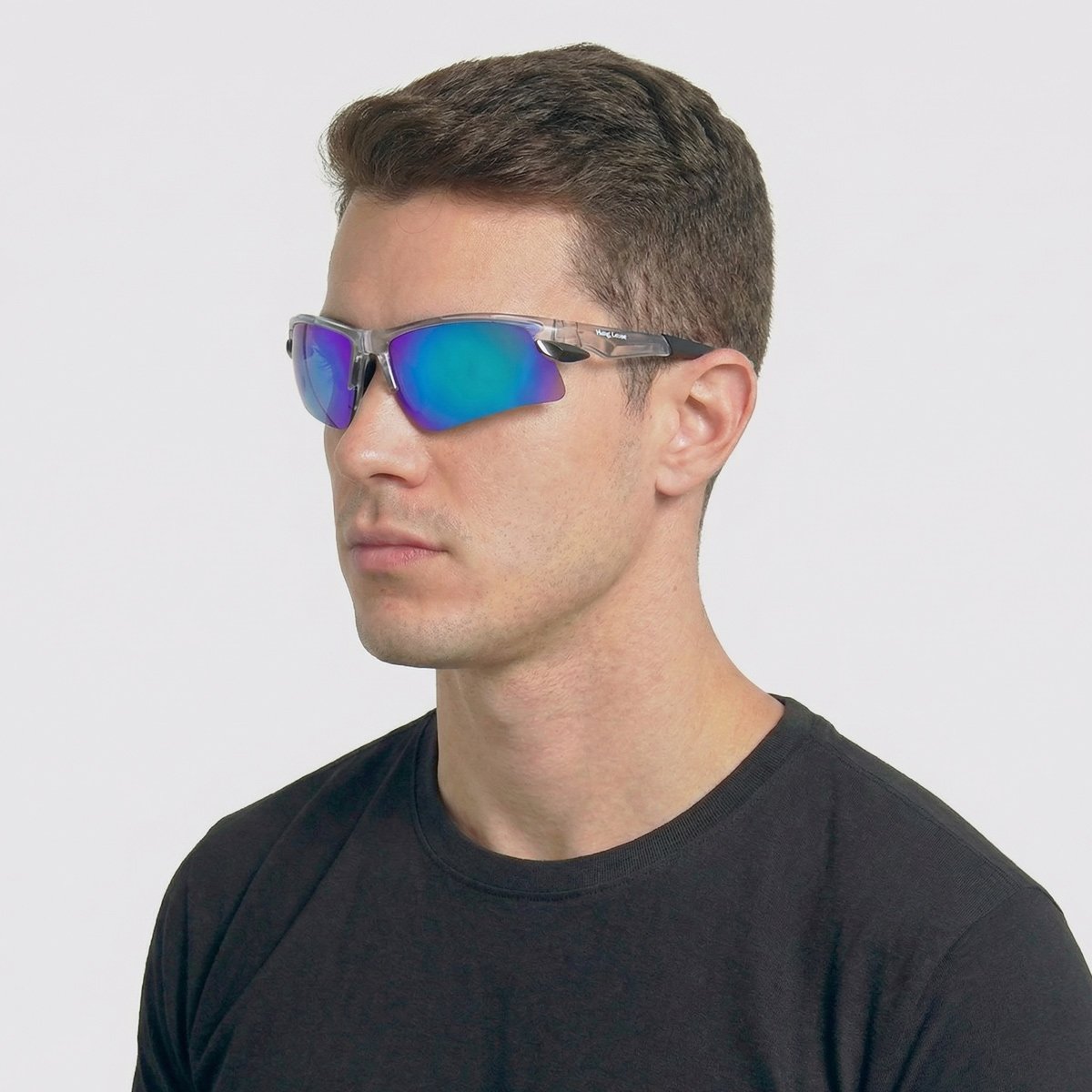 Óculos de Sol Hang Loose Colors C9 Cinza e Azul Cinza 4