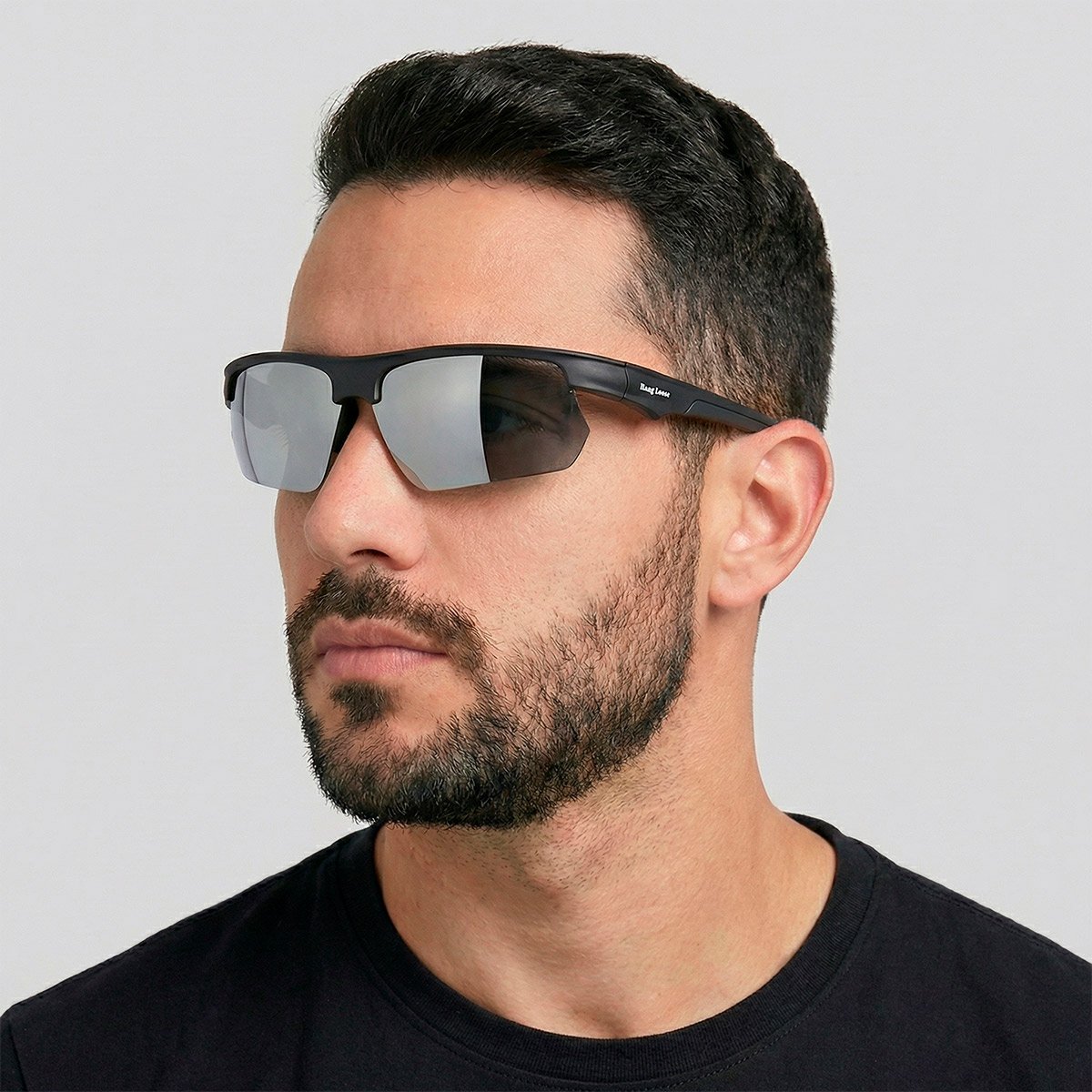 Óculos de Sol Hang Loose Origami Preto Preto 4