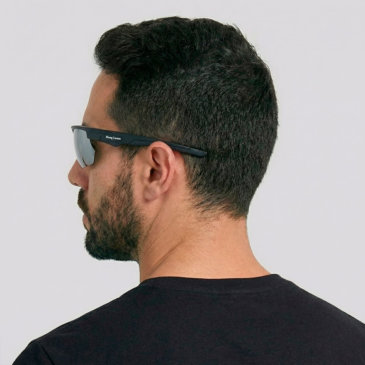 Óculos de Sol Hang Loose Origami Preto Preto 6