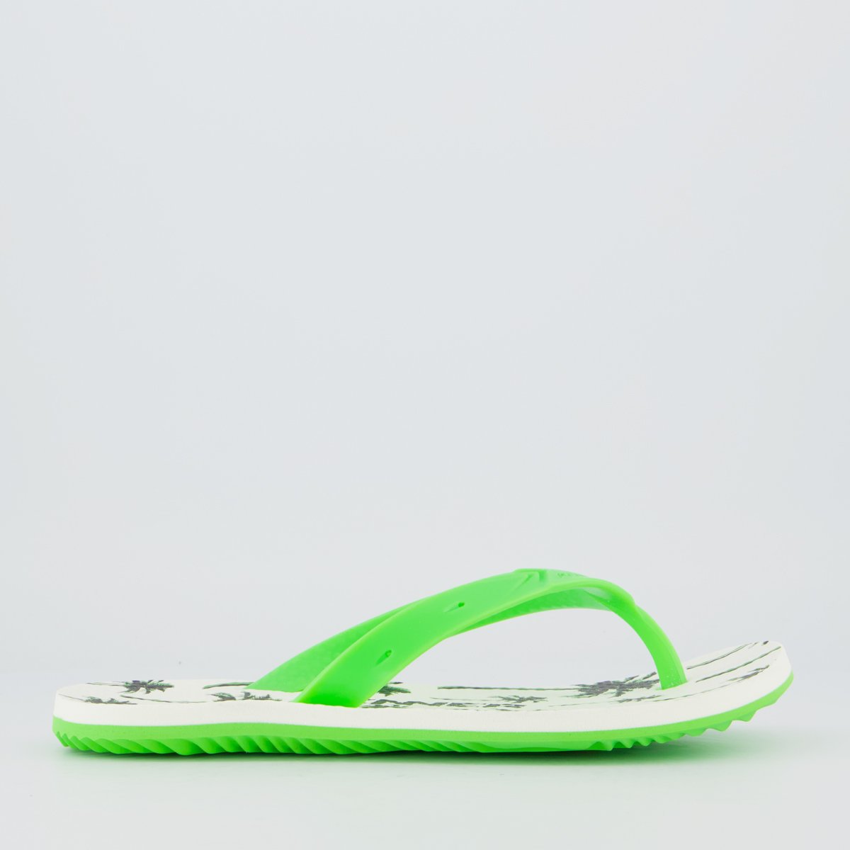 Chinelo Kenner Summer Tropical Verde e Branco Verde 2