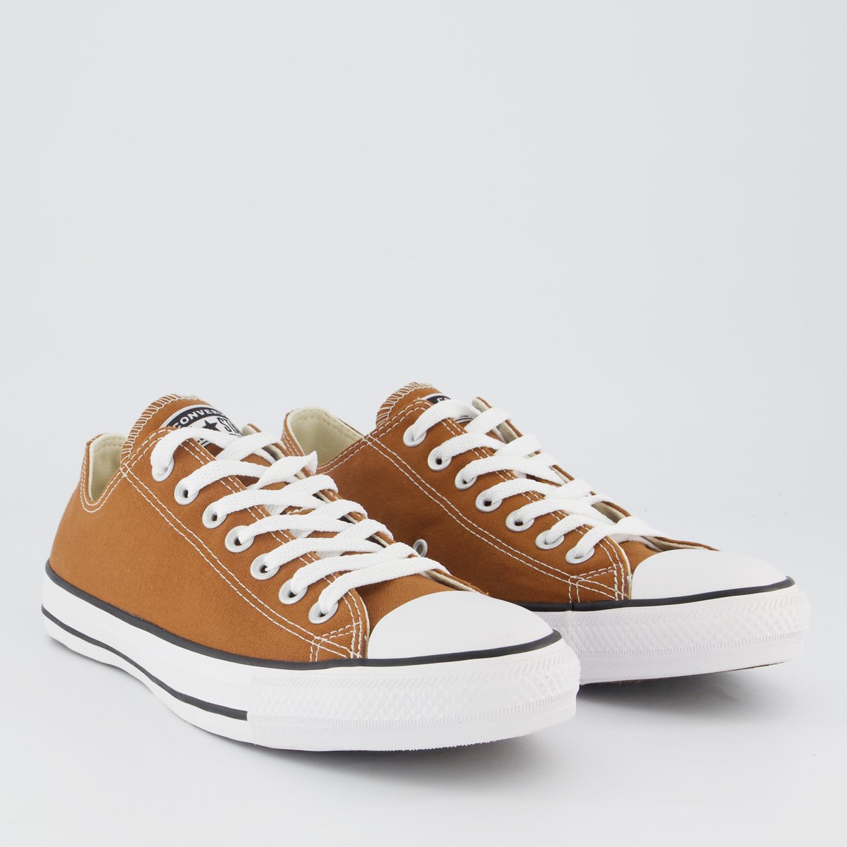 Tênis Converse All Star Chuck Taylor Marrom e Branco Marrom 2