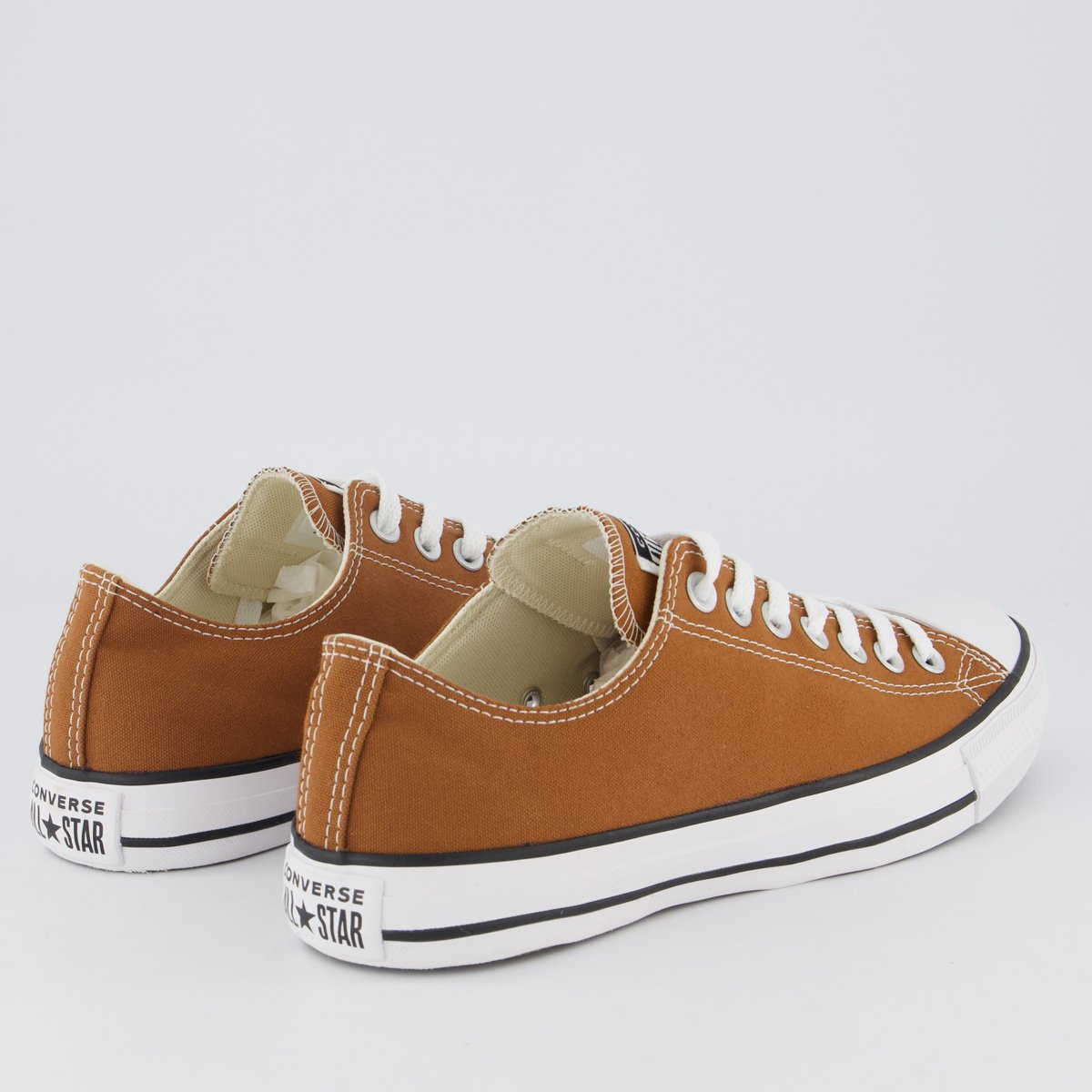 Tênis Converse All Star Chuck Taylor Marrom e Branco Marrom 3