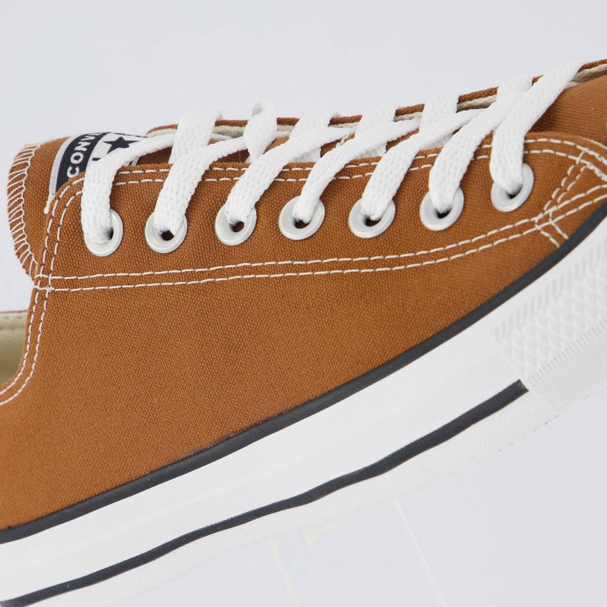 Tênis Converse All Star Chuck Taylor Marrom e Branco Marrom 7