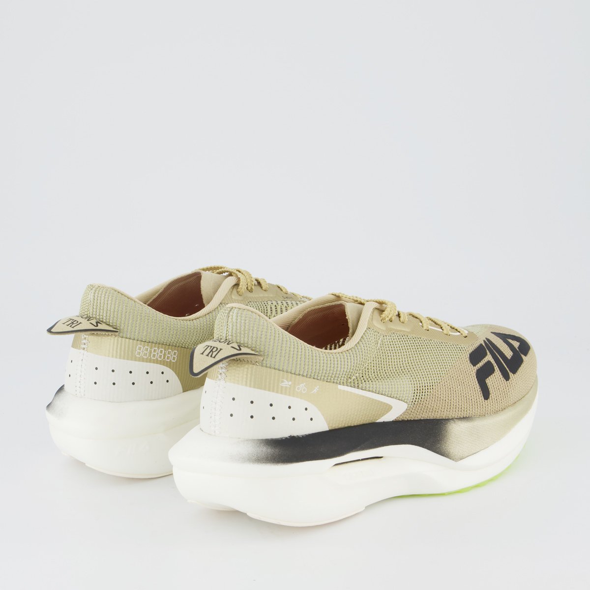 Tênis Fila Racer Carbon 3 Tri Feminino Dourado Bege/Dourado 3