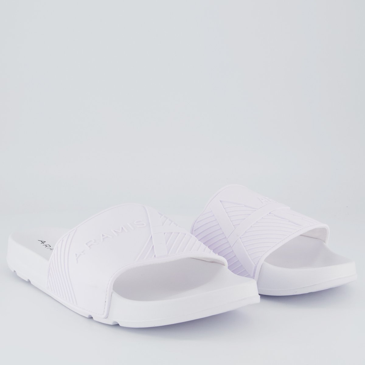 Chinelo Aramis Slide Branco Branco 3