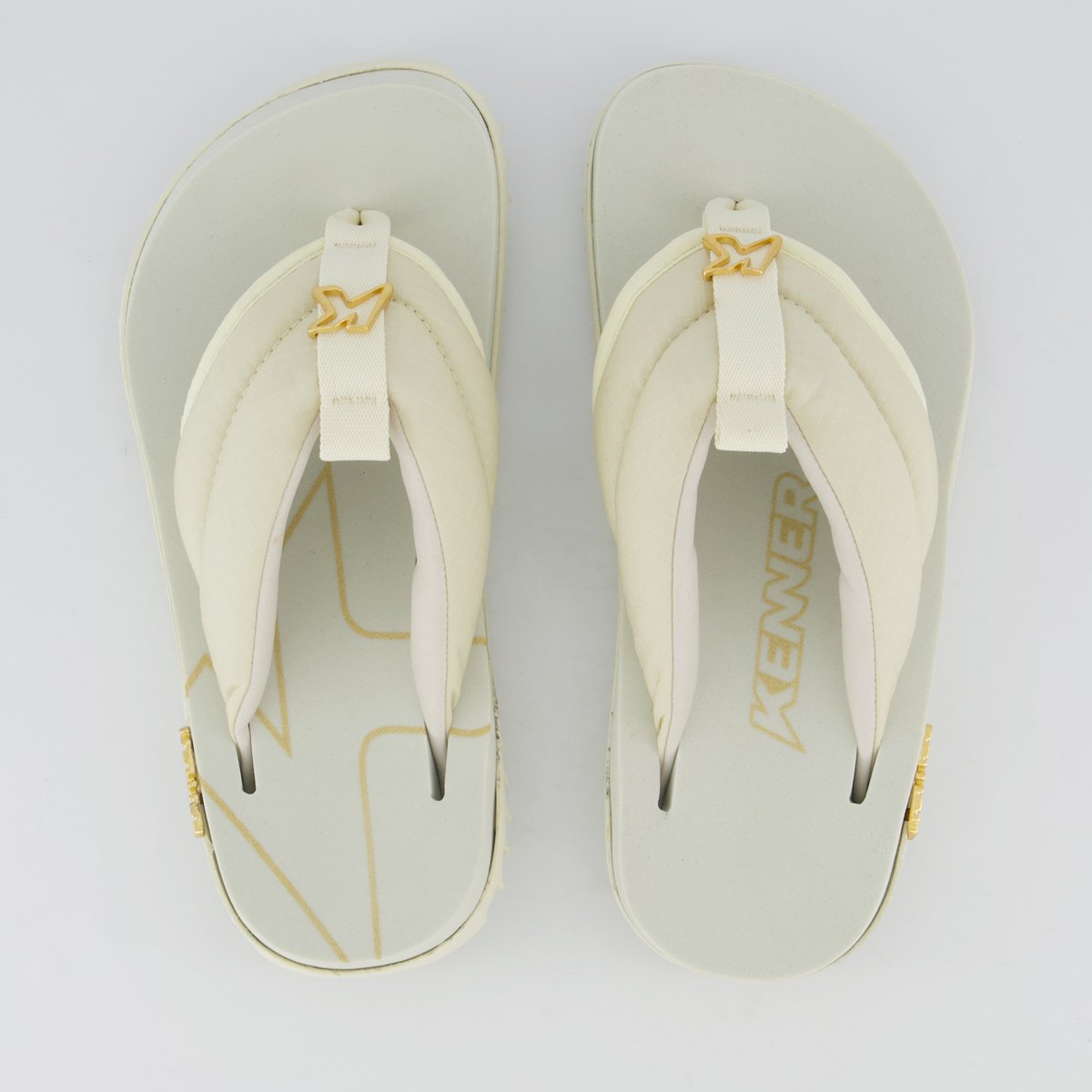 Chinelo Kivah Comfy Branco