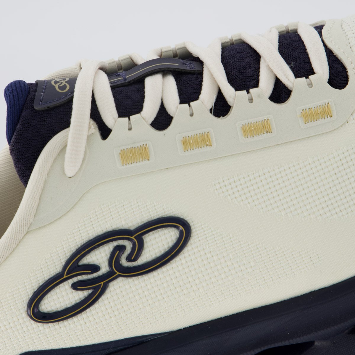 Tênis Olympikus Elevado Off White e Marinho Bege 7