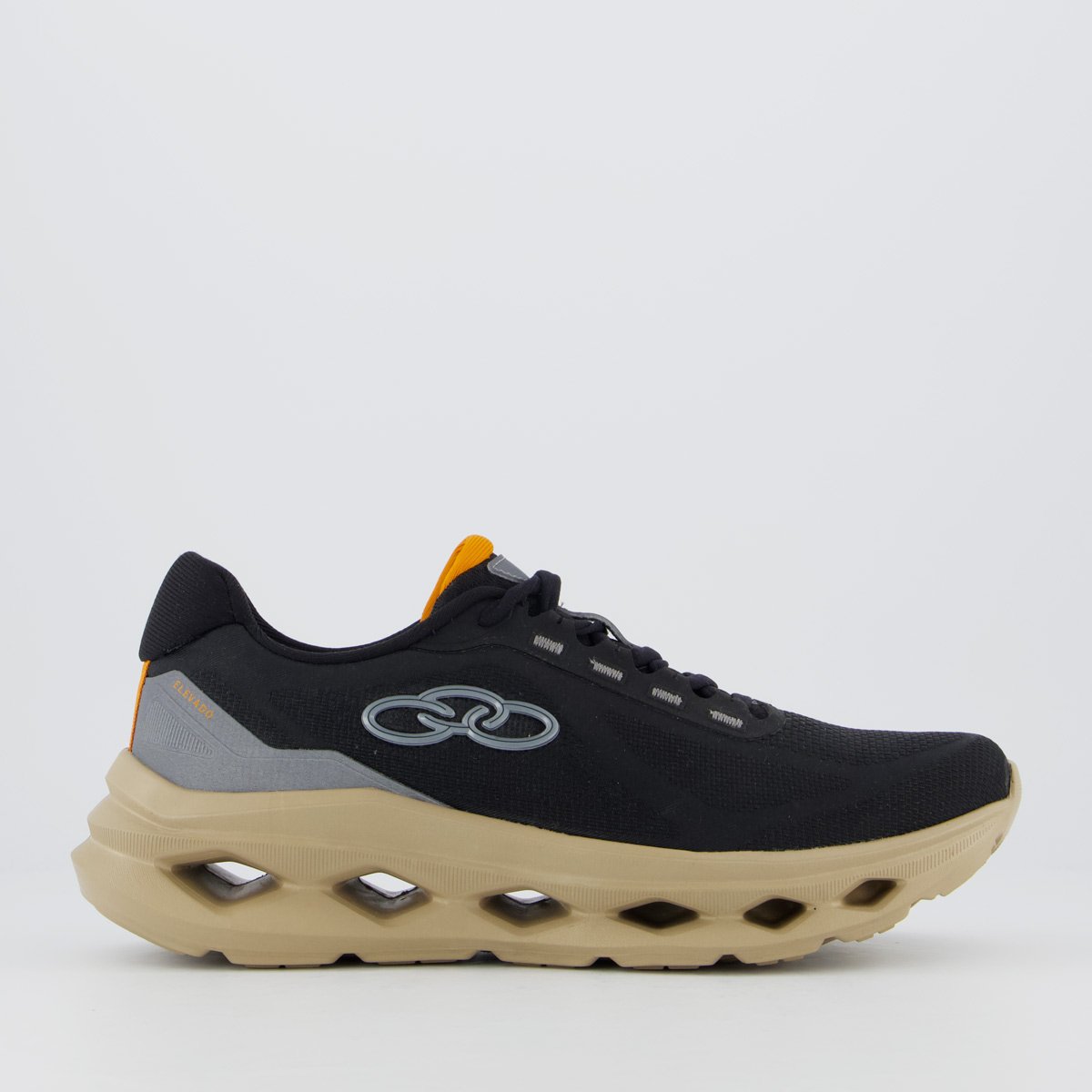 Tênis Olympikus Elevado Preto e Marrom