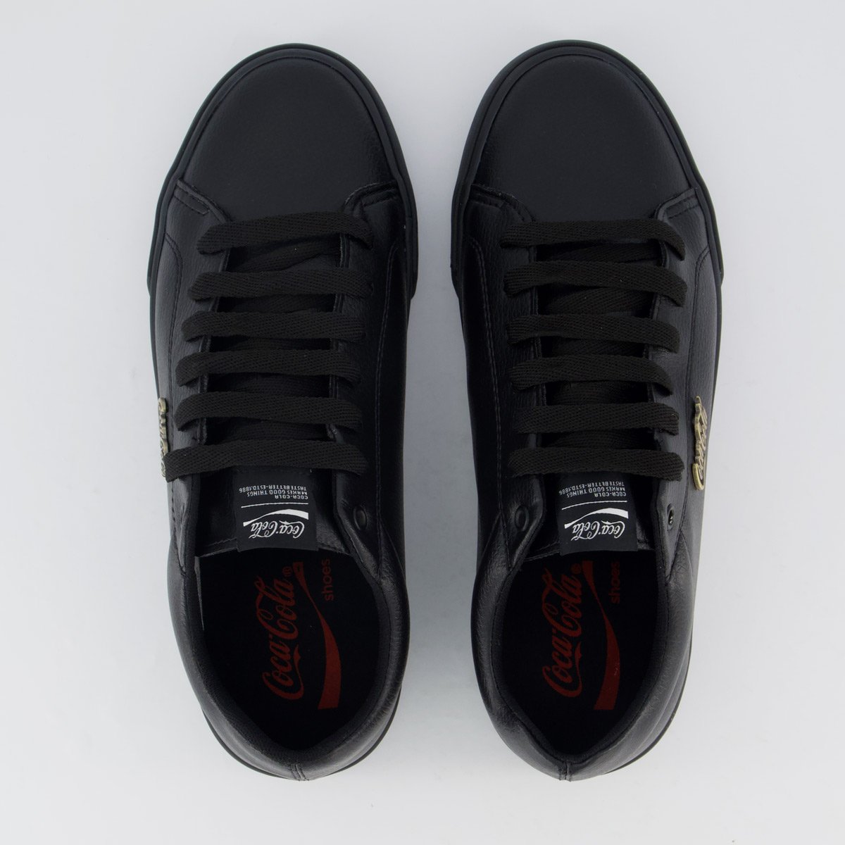 Tênis Coca Cola Vulcan 2.0 All Black Preto 4