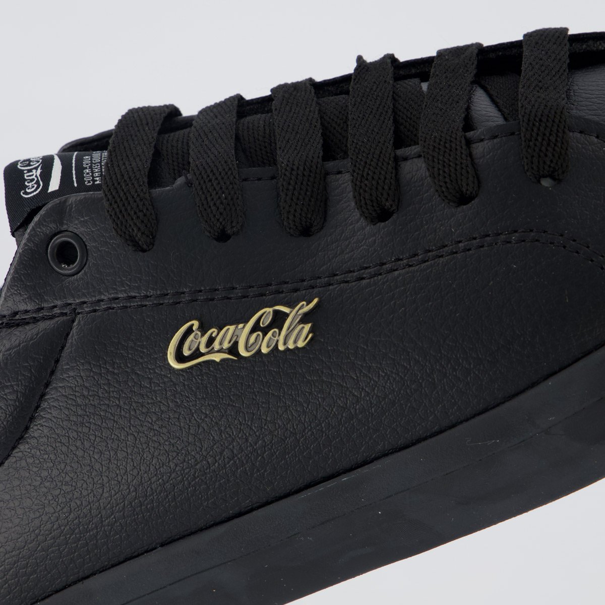 Tênis Coca Cola Vulcan 2.0 All Black Preto 7