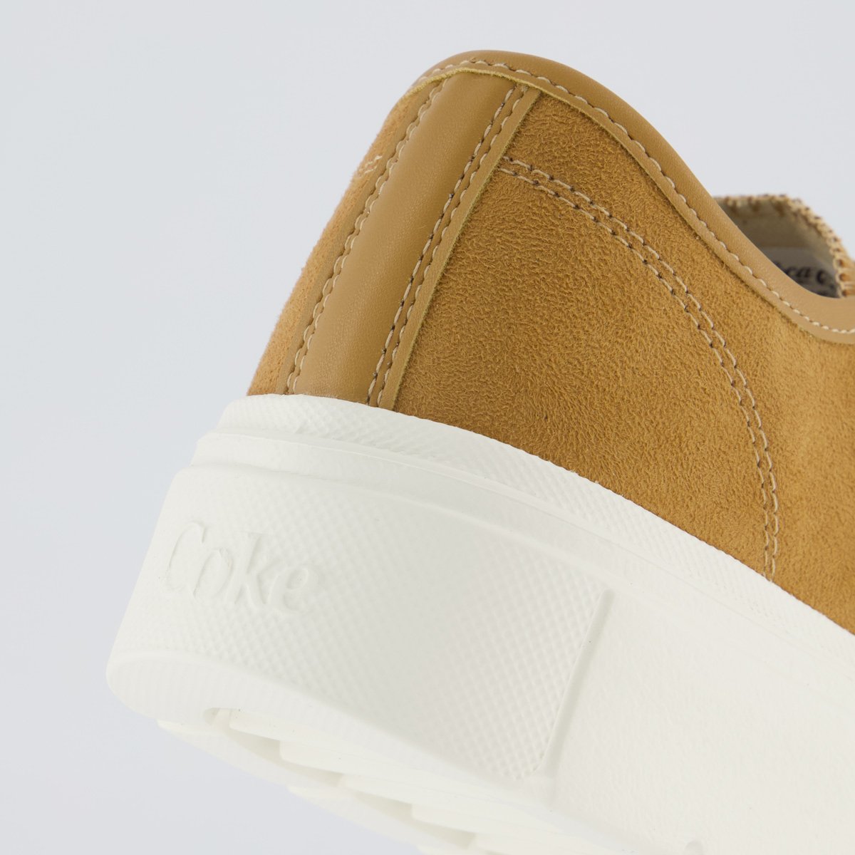 Tênis Coca Cola Harmony Class Suede Feminino Caramelo Caramelo 6