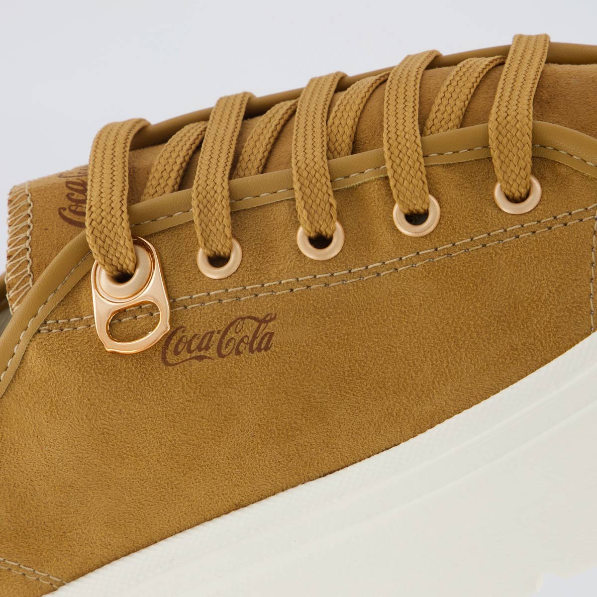 Tênis Coca Cola Harmony Class Suede Feminino Caramelo Caramelo 7