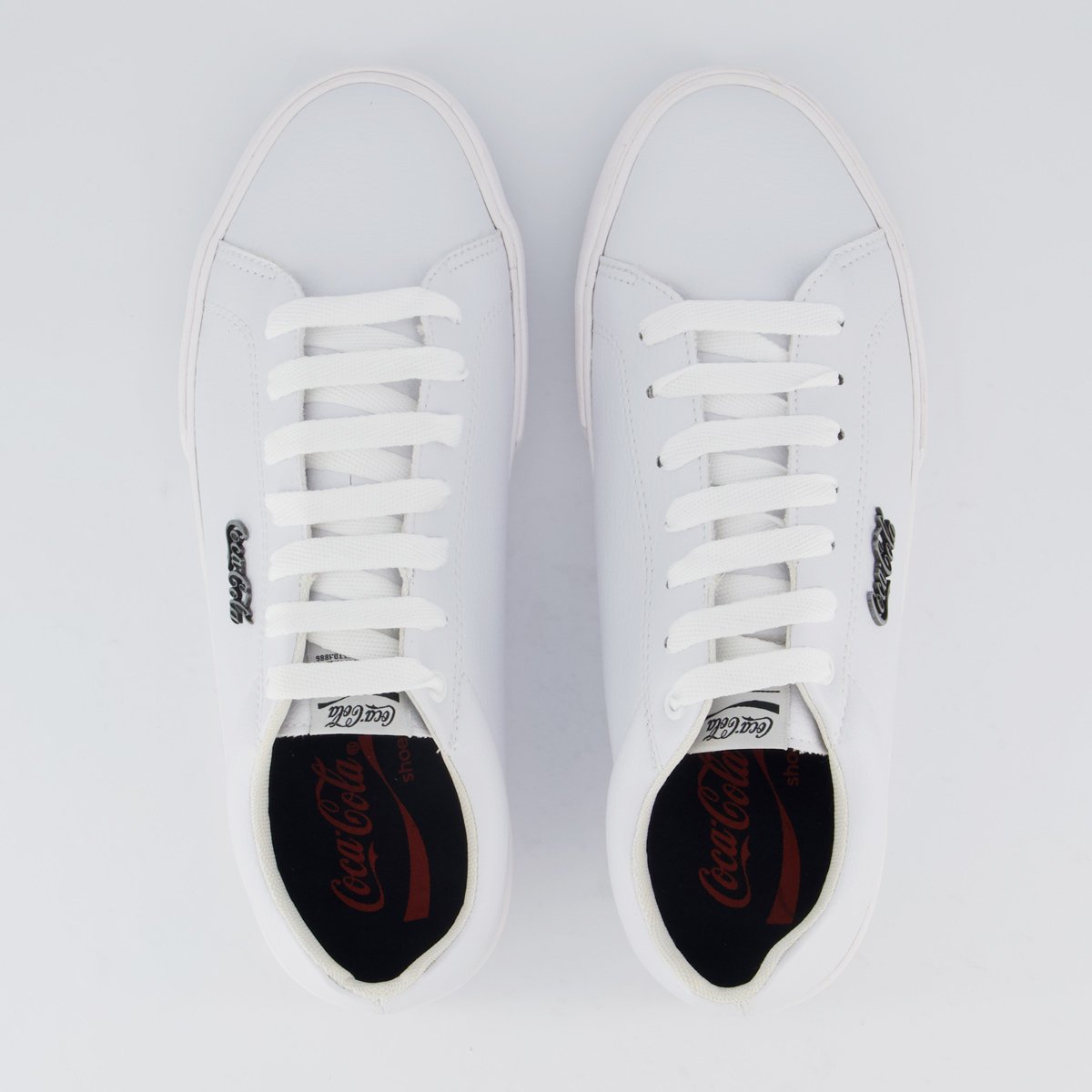Tênis Coca Cola Vulcan 2.0 Branco Branco 4