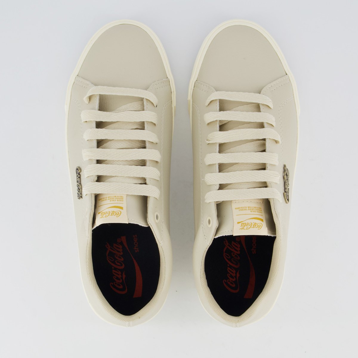 Tênis Coca Cola Vulcan 2.0 Bege Bege 4