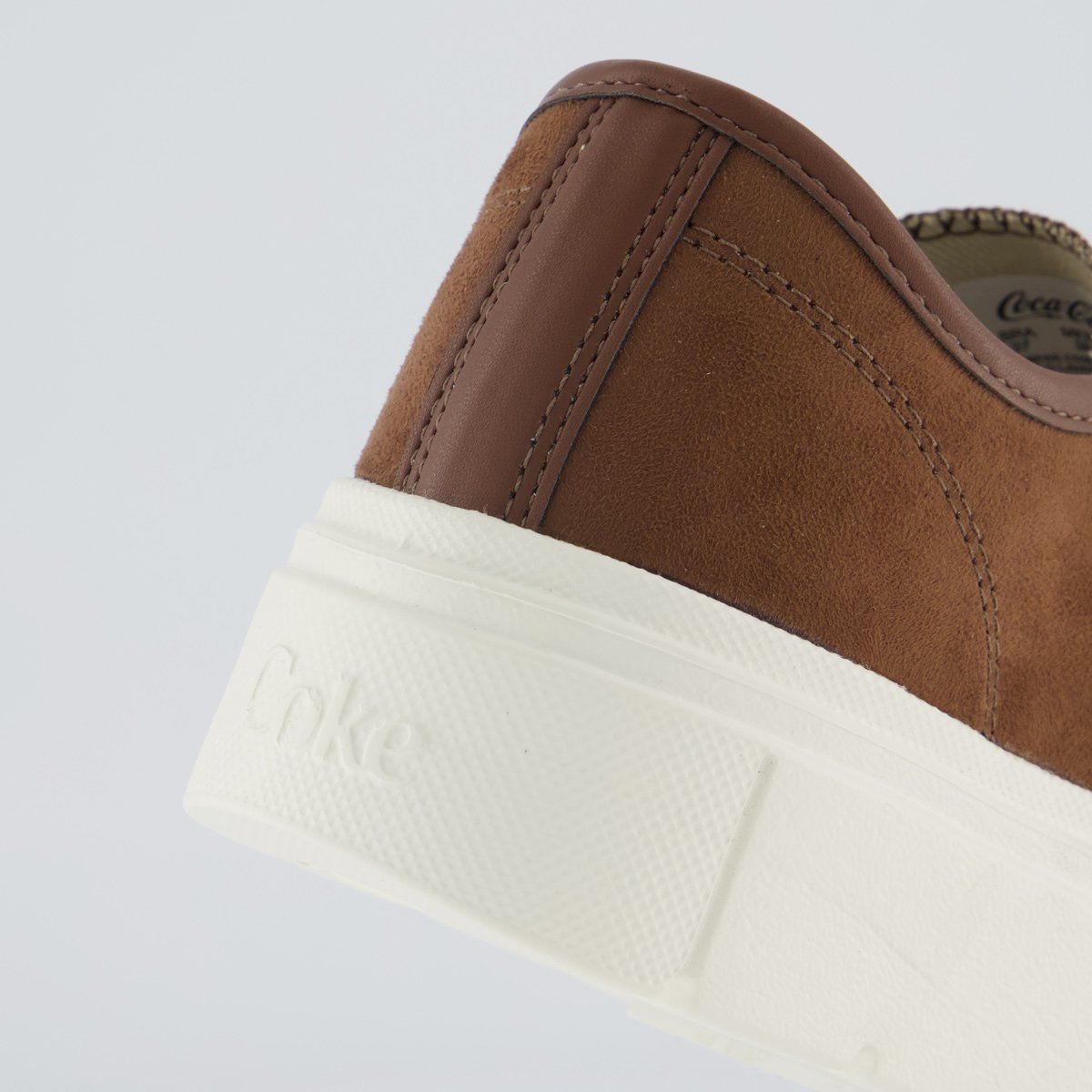 Tênis Coca Cola Harmony Class Suede Feminino Marrom Marrom 6