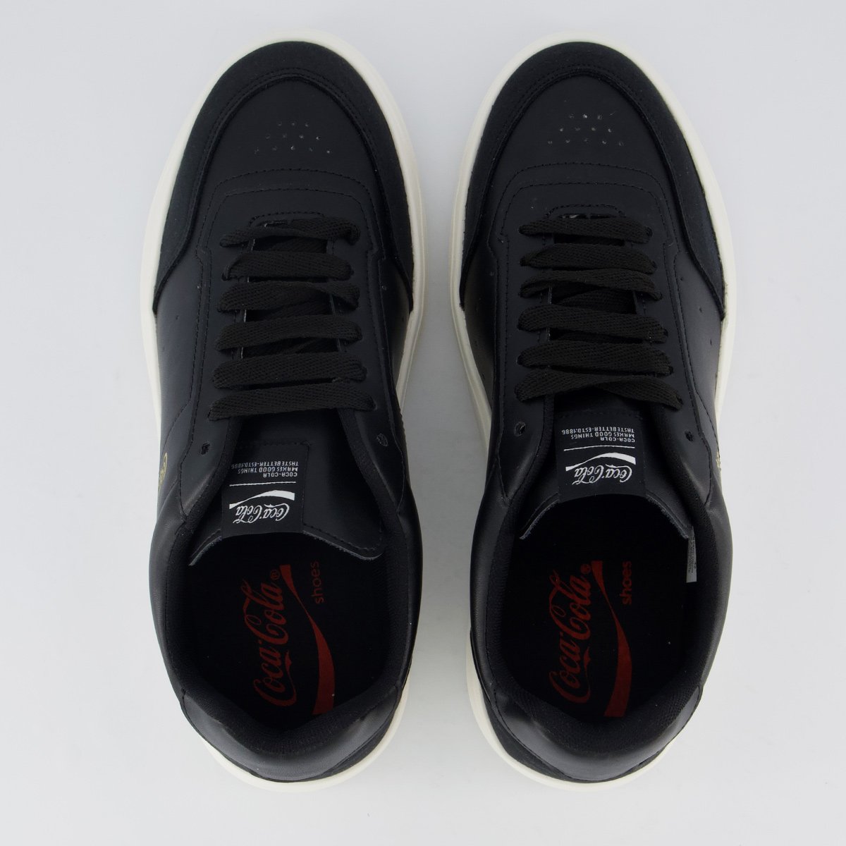 Tênis Coca Cola Space Vision Preto Preto 4