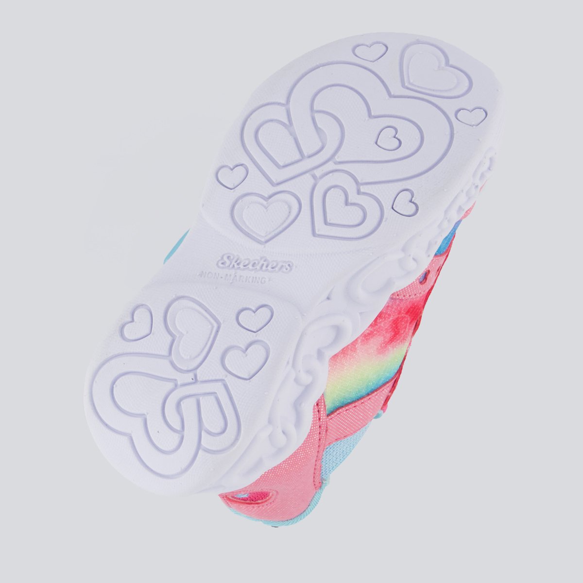 Tênis Skechers Infinite Hearts Light Infantil Rosa Rosa/Azul 5