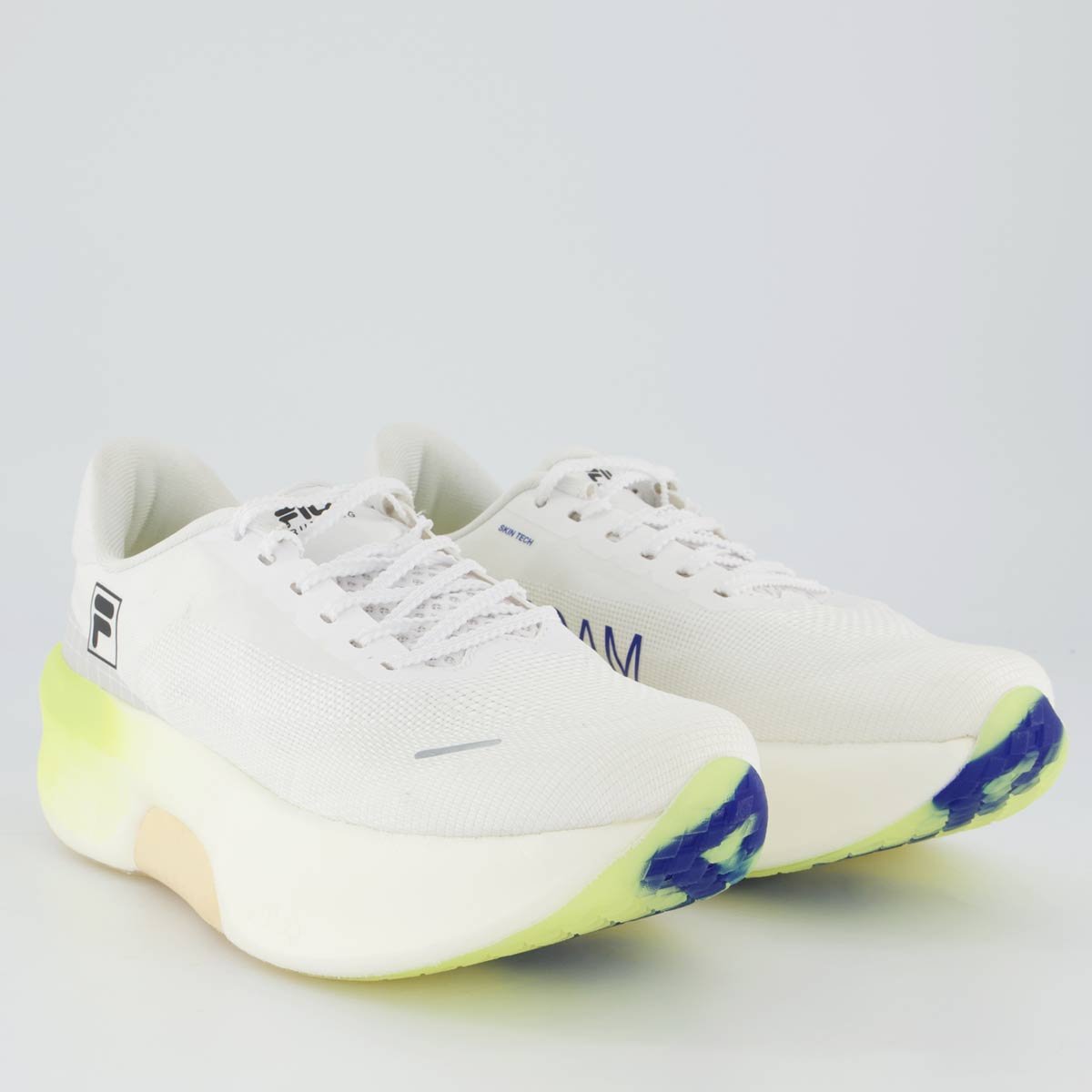 Tenis Fila Speedrocker Skyfoam Feminino Branco e Azul Branco/Azul 2