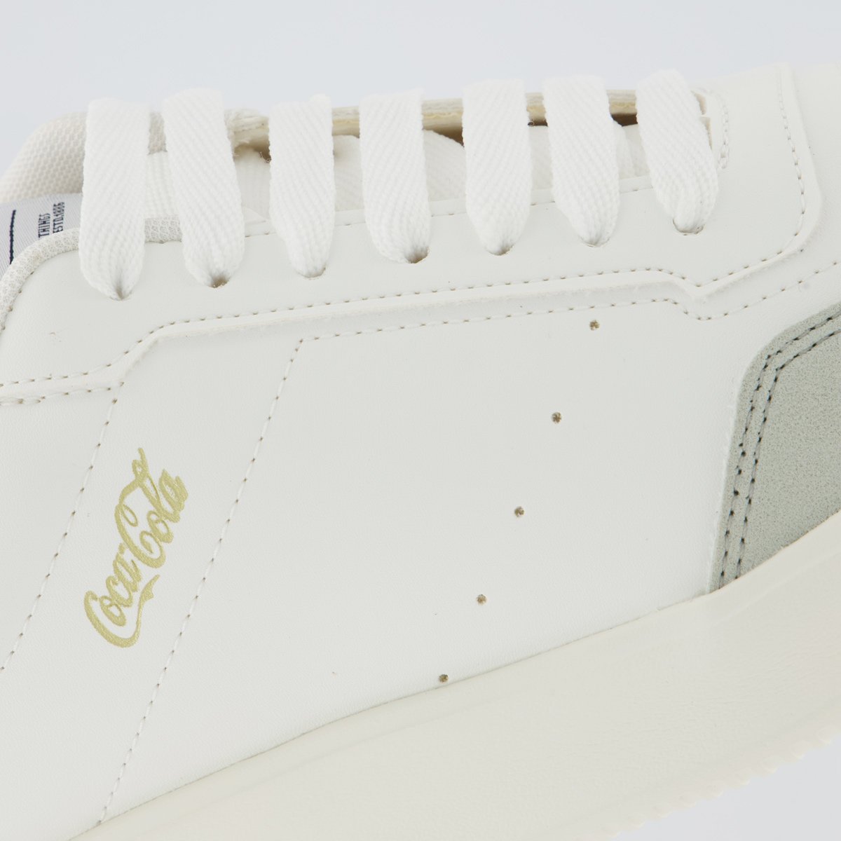 Tênis Coca Cola Space Vision Branco Branco 7