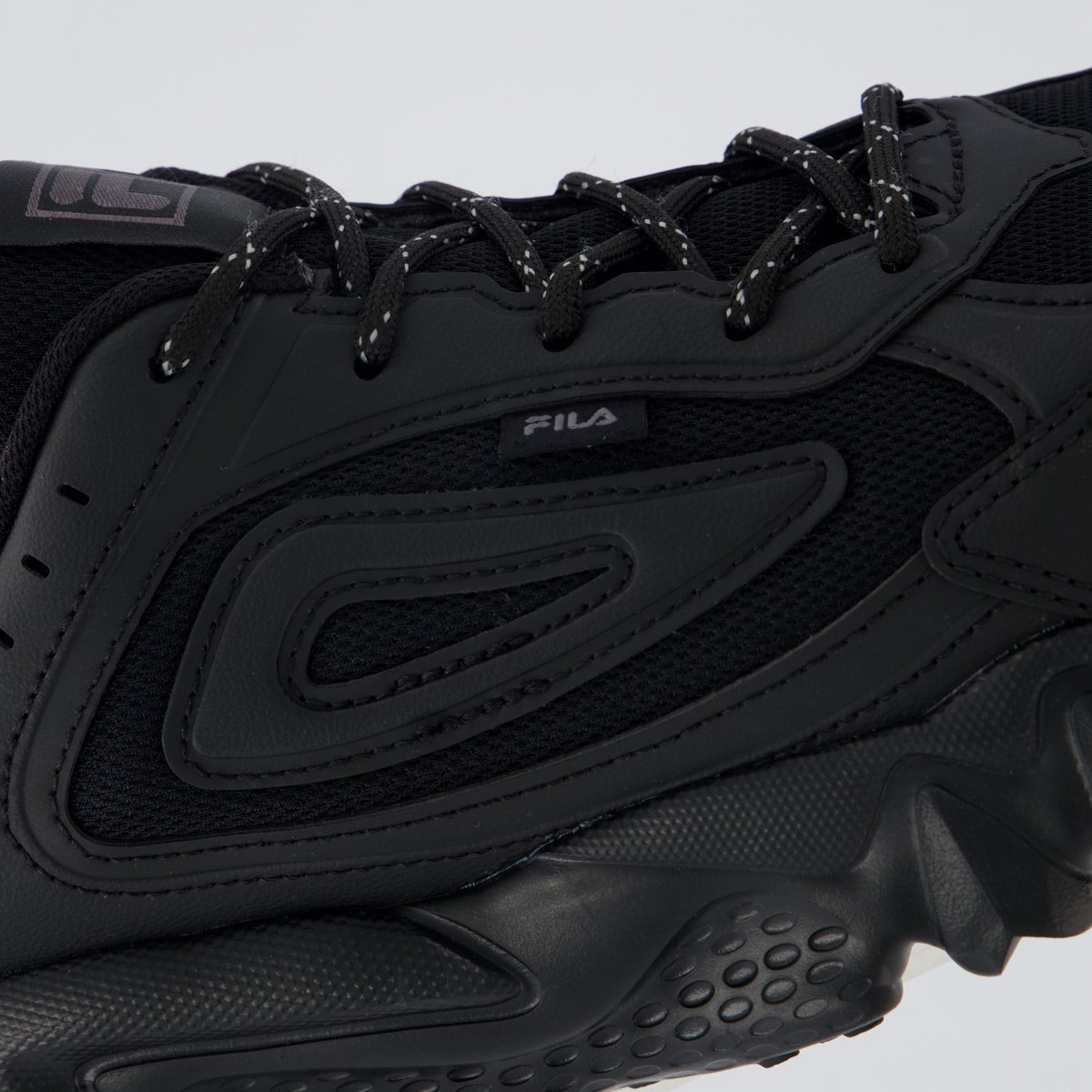 Tênis Fila Venture Tracer Lite Preto Preto 7