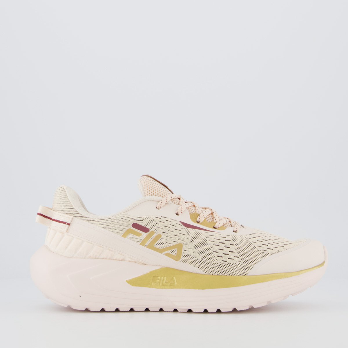 Tenis Fila Diffusion Feminino Rose Claro