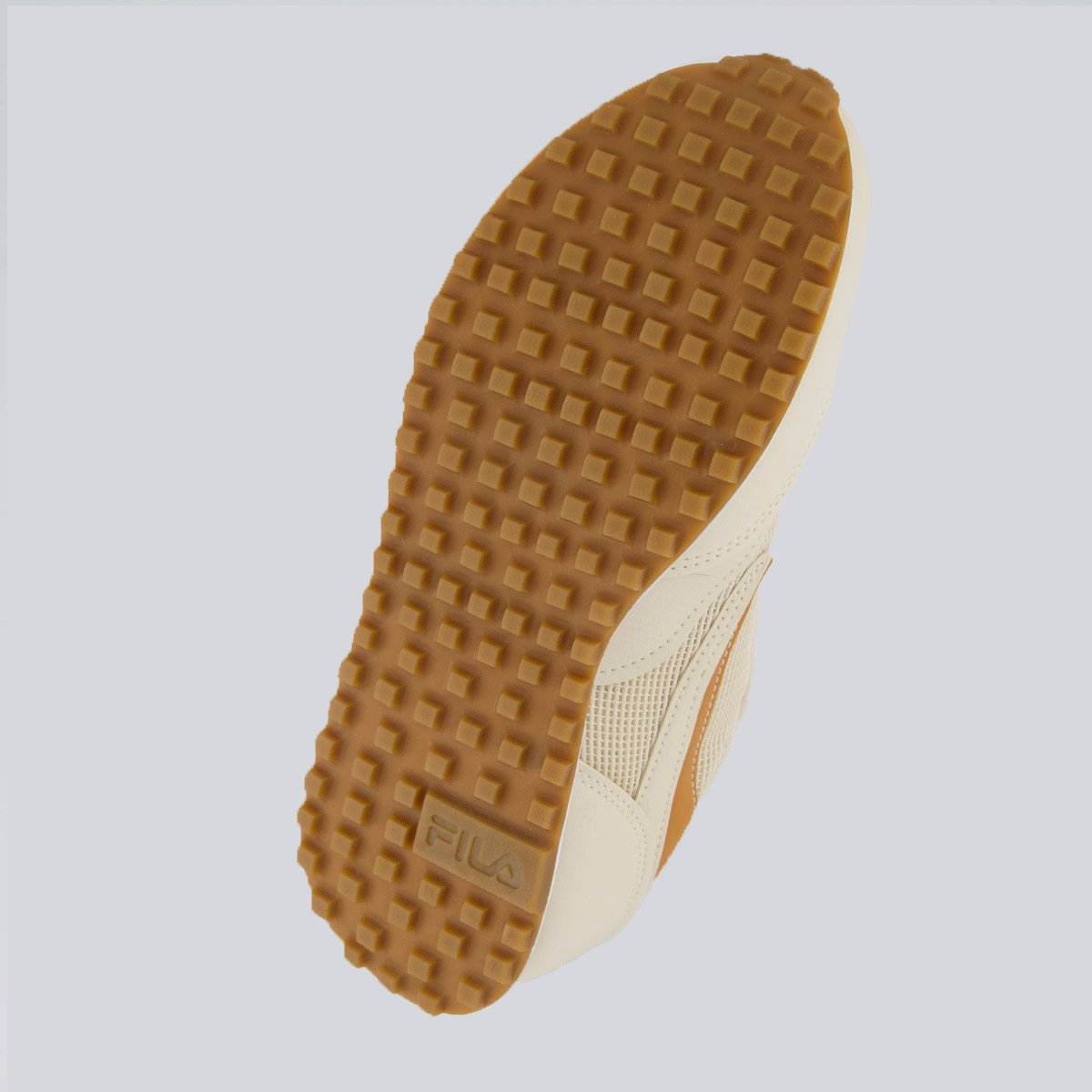 Tenis Fila Renno Classic Feminino Bege e Caramelo Bege 5