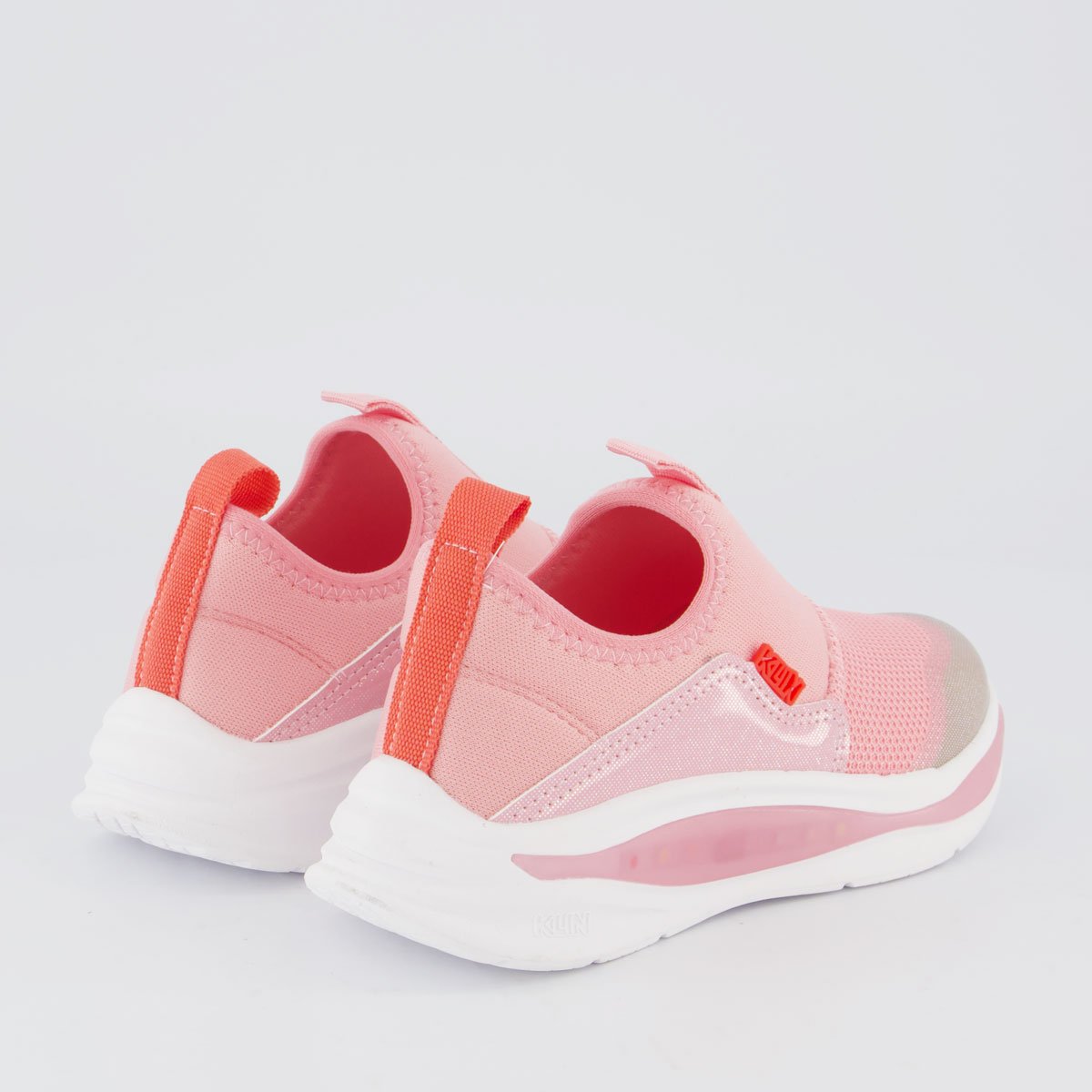 Tênis Klin Flash com Luzes Infantil Rosa Rosa 3
