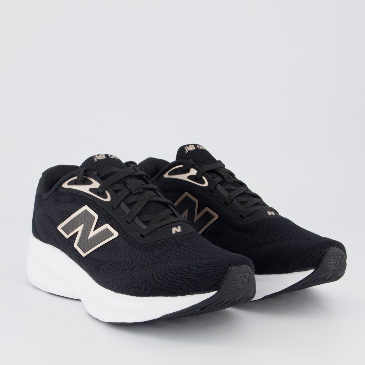 Tênis New Balance Fresh Foam 680 V9 Feminino Preto Preto 2