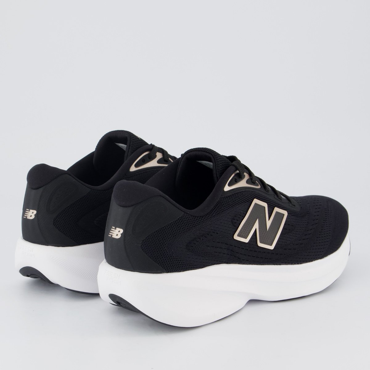 Tênis New Balance Fresh Foam 680 V9 Feminino Preto Preto 3